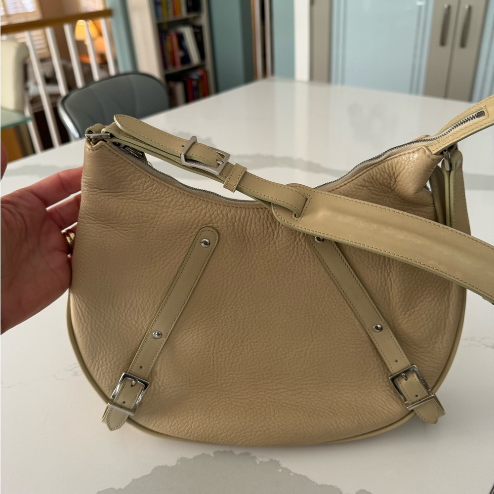 Vintage Gianni Versace leather shoulder bag